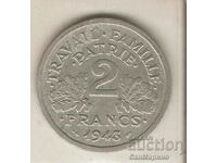 +Франция  2  франка  1943 г.