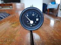Old Skoda car fuel gauge