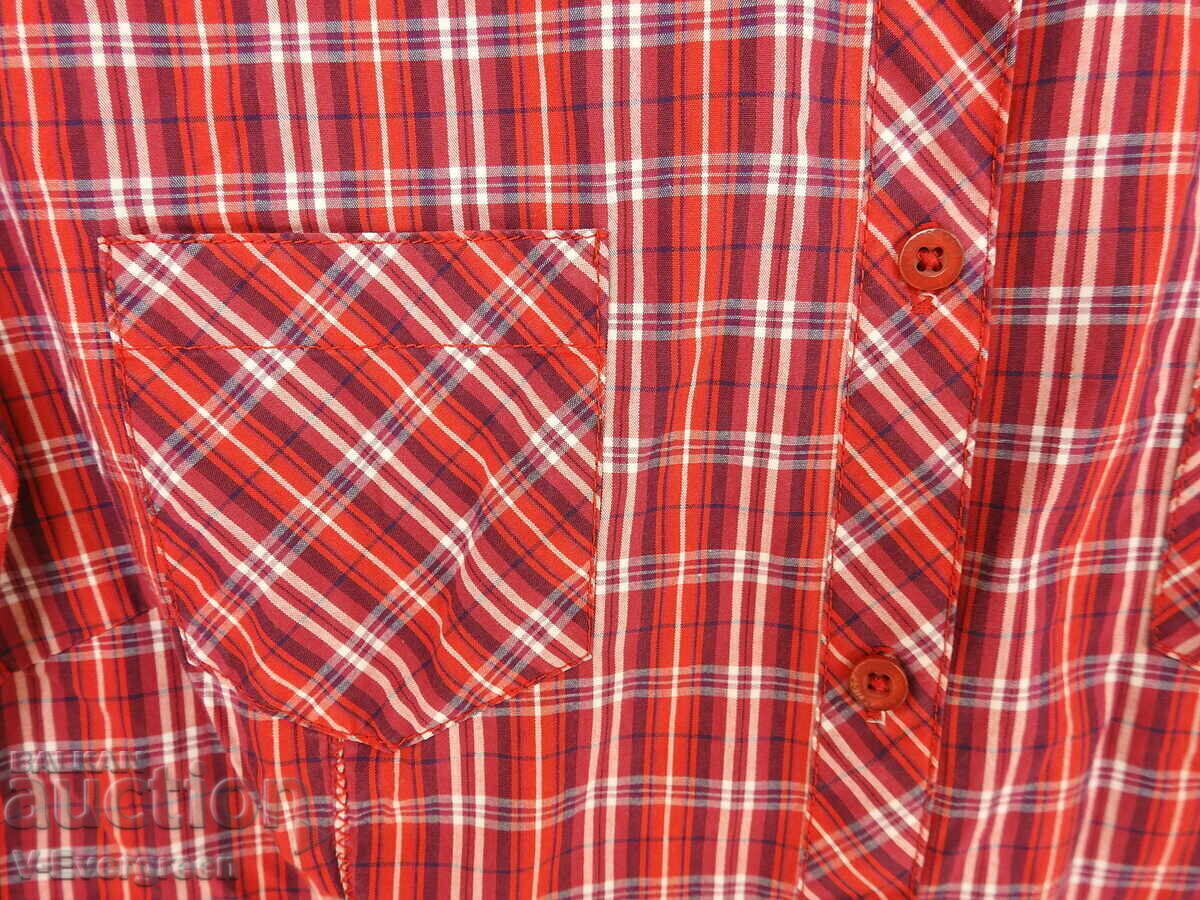Delivery of MUSTANG Women's Long Sleeve Plaid Shirt (L) Delivery of MUSTANG Women's Long Sleeve Plaid Shirt (L)