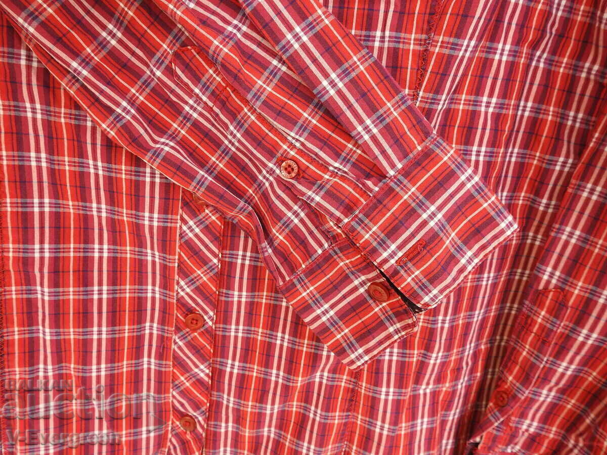 MUSTANG Women's Long Sleeve Plaid Shirt (L) - 5 MUSTANG Women's Long Sleeve Plaid Shirt (L) - 5