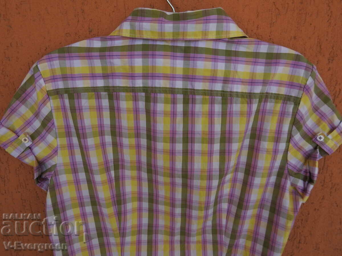 Women's Benetton Check Shirt (S) - 7 Women's Benetton Check Shirt (S) - 7