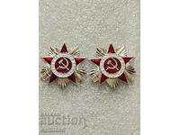 2 piese Medalie Comanda Insigna Insigna URSS-REPLICA REPRODUCERE