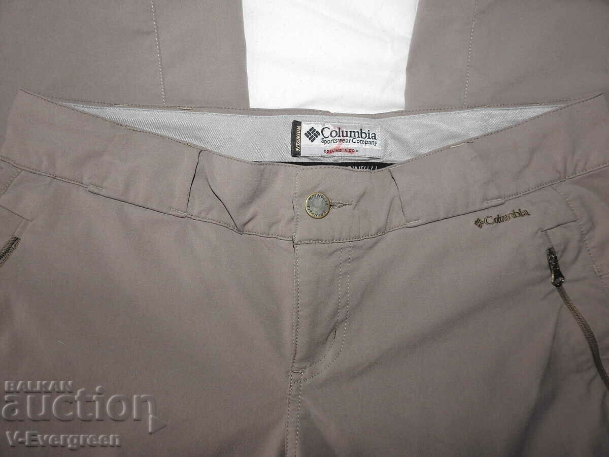 Women's mountain hiking pants Columbia Titanium M/L with price 4.00 BGN | € 2.05 Women's mountain hiking pants Columbia Titanium M/L with price 4.00 BGN | € 2.05