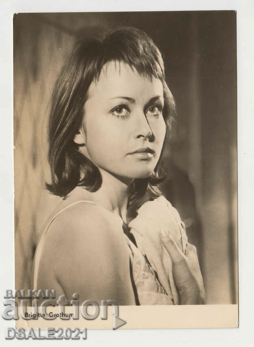παλιά ηθοποιός με καρτ ποστάλ Brigitte Grothum /23608