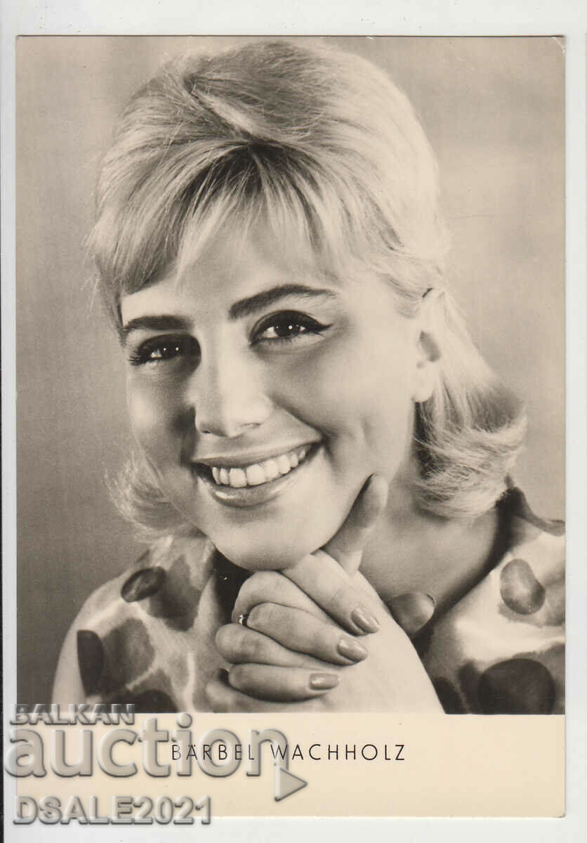 παλιά ηθοποιός καρτ ποστάλ Barrbel Wachholz /23613