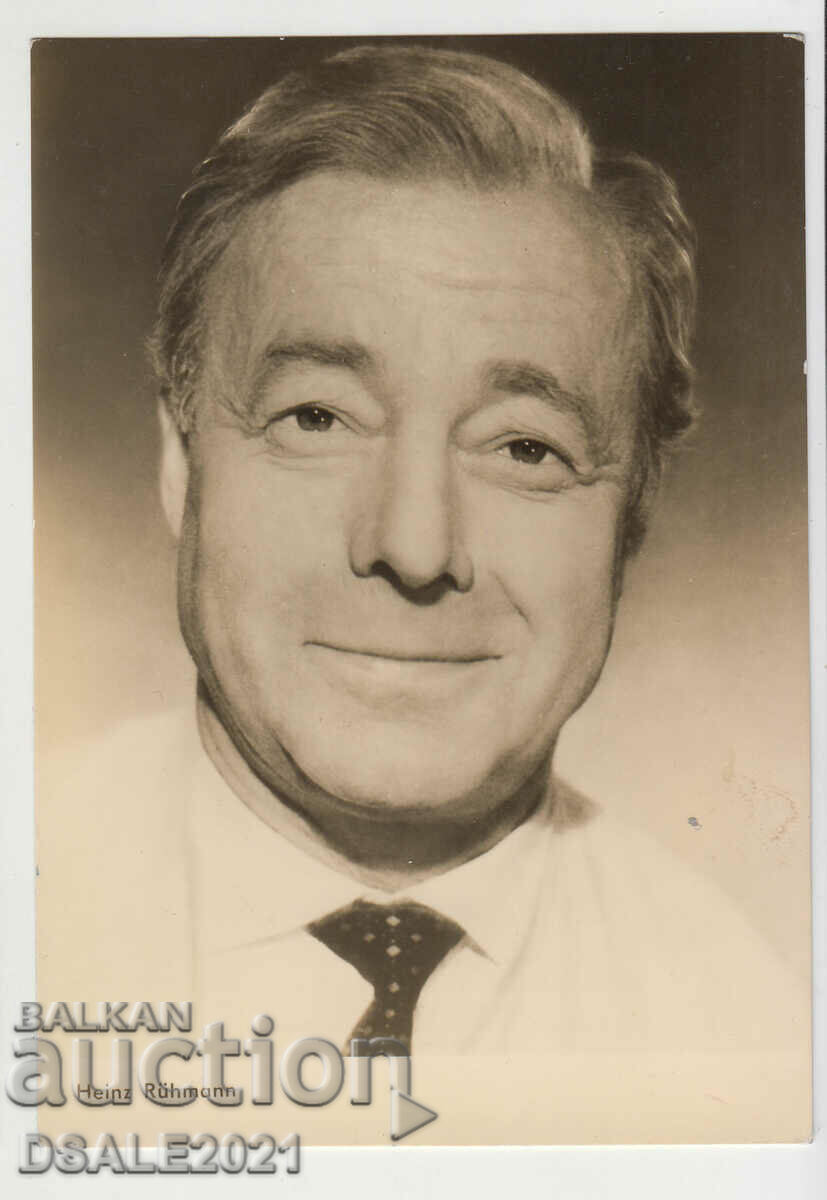 old Postcard actor Heinz Ruhmann /23617