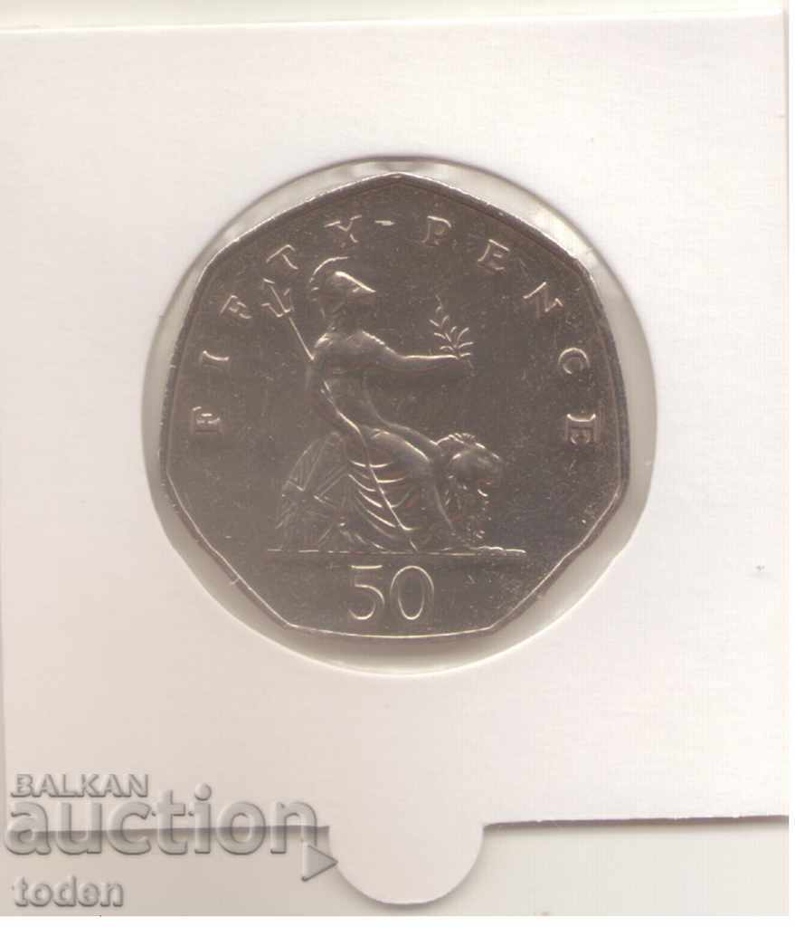 Ηνωμένο Βασίλειο-50 Pence-1983-KM# 932-Elizabeth II 2nd portr. Ηνωμένο Βασίλειο-50 Pence-1983-KM# 932-Elizabeth II 2nd portr.