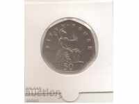 Ηνωμένο Βασίλειο-50 Pence-1983-KM# 932-Elizabeth II 2nd portr.