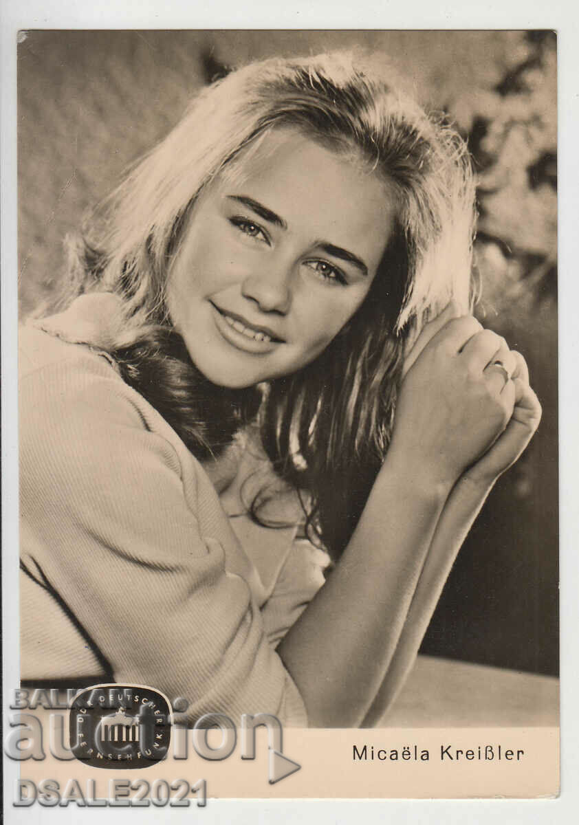 old Postcard actress Micaela Kreisler /23619
