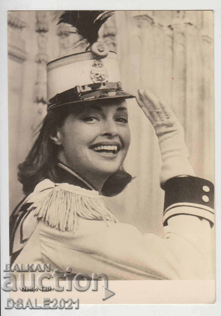 παλιά καρτ ποστάλ ηθοποιός Nadja Tiller /23626