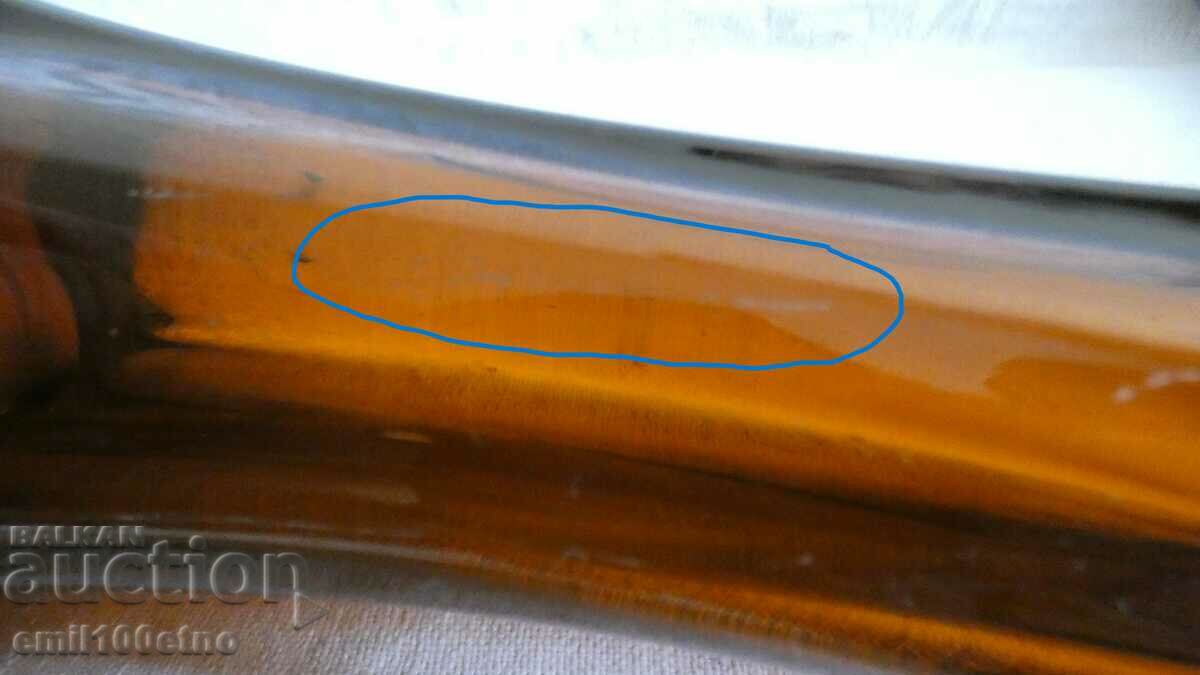 Vase solid colored glass handmade - 7 Vase solid colored glass handmade - 7