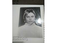 Card/photo actress Tsvetana Maneva
