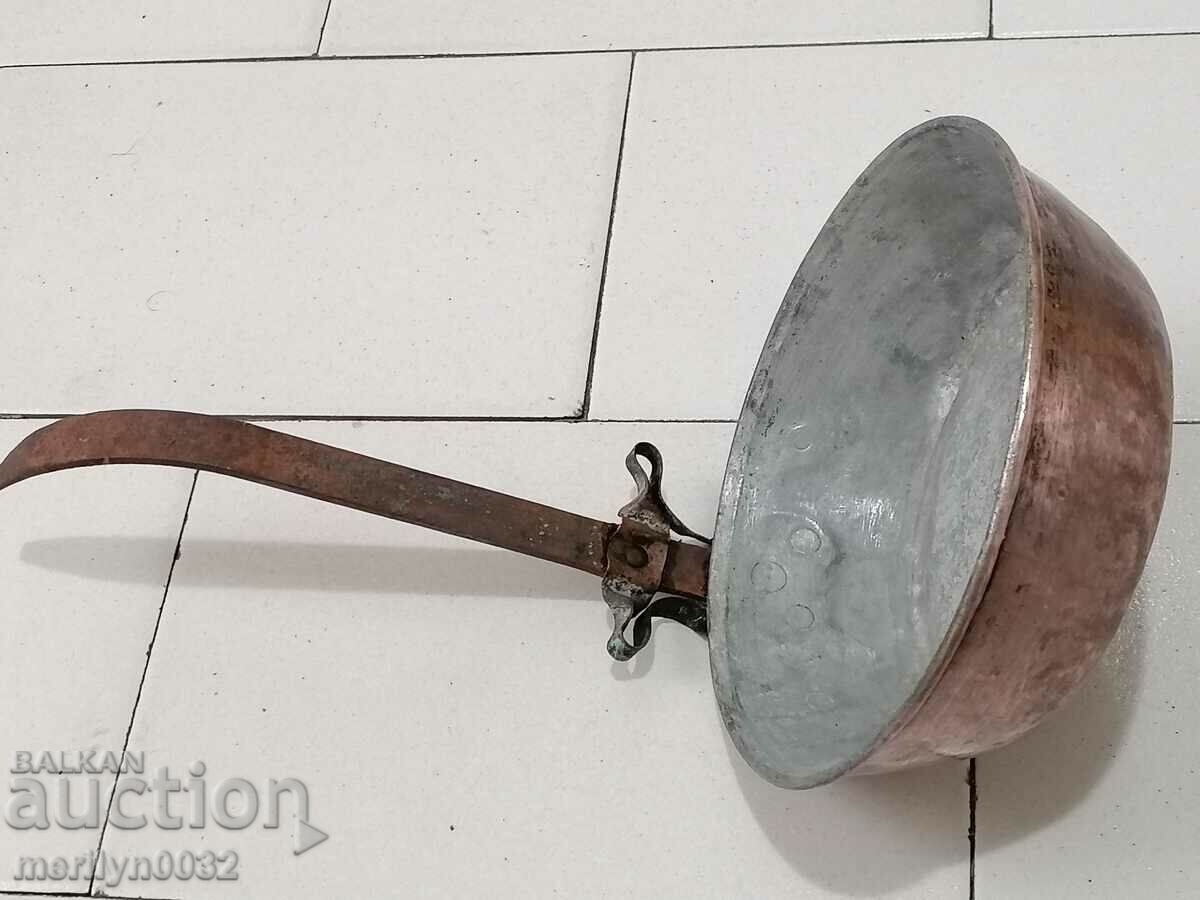 Παλιό χάλκινο ταψί, χαλκός, δίσκος, χάλκινο δοχείο - 5 Παλιό χάλκινο ταψί, χαλκός, δίσκος, χάλκινο δοχείο - 5