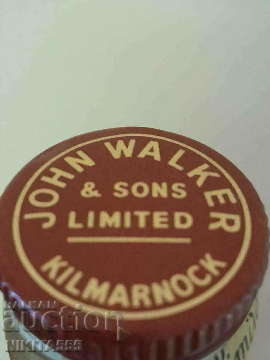 Auction  Old Scotch whiskey JOHNNIE WALKER RED LABEL