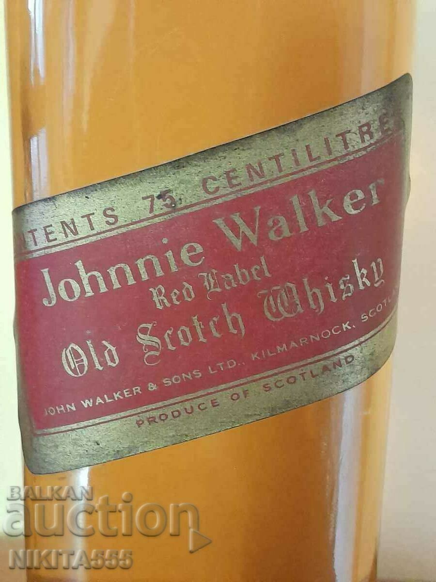 Old Scotch whiskey JOHNNIE WALKER RED LABEL - 5