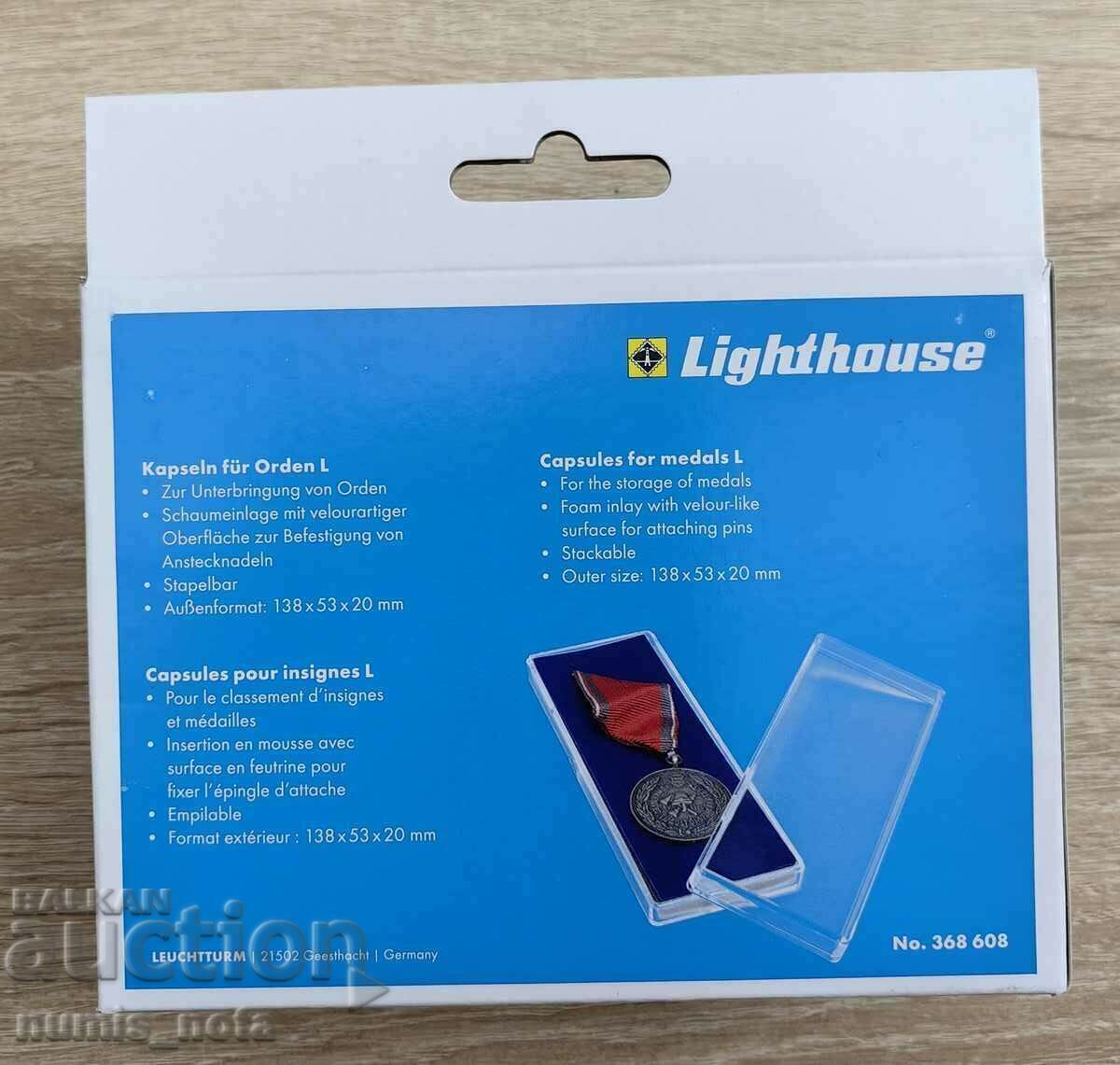 Capsules for storing orders L Leuchtturm /c with price 68.00 BGN | € 34.77 Capsules for storing orders L Leuchtturm /c with price 68.00 BGN | € 34.77