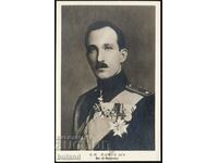 Царство България Картичка Цар Борис III Ордени Медали