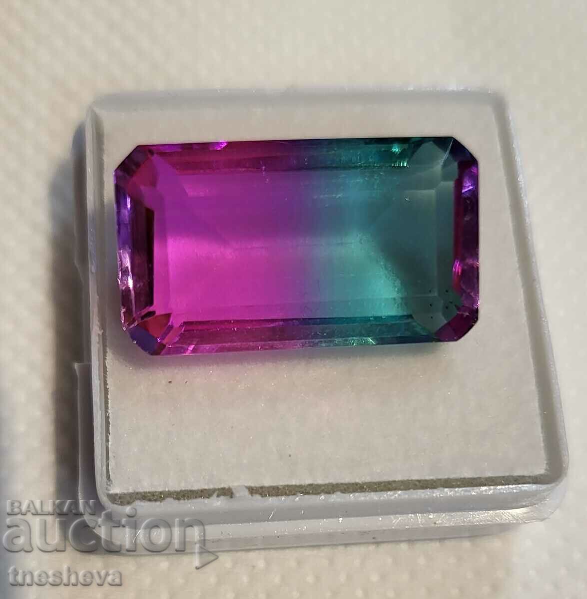 Παράδοση 13 Ct. πολύχρωμη βραζιλιάνικη τουρμαλίνη Παράδοση 13 Ct. πολύχρωμη βραζιλιάνικη τουρμαλίνη