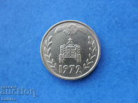 1 dinar 1972 Algeria