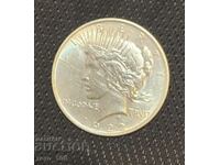 1 Dollar 1922, silver sample 900