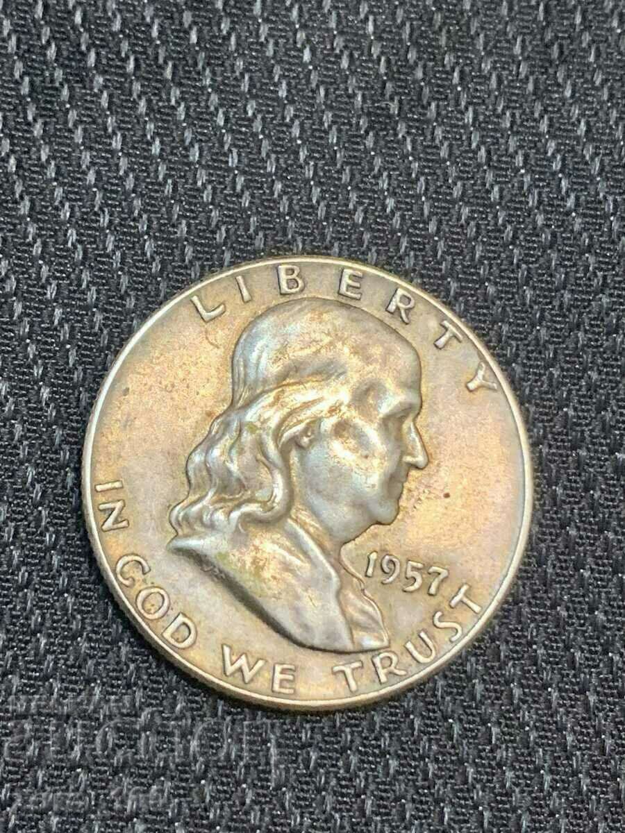 Jumătate de dolar 1957