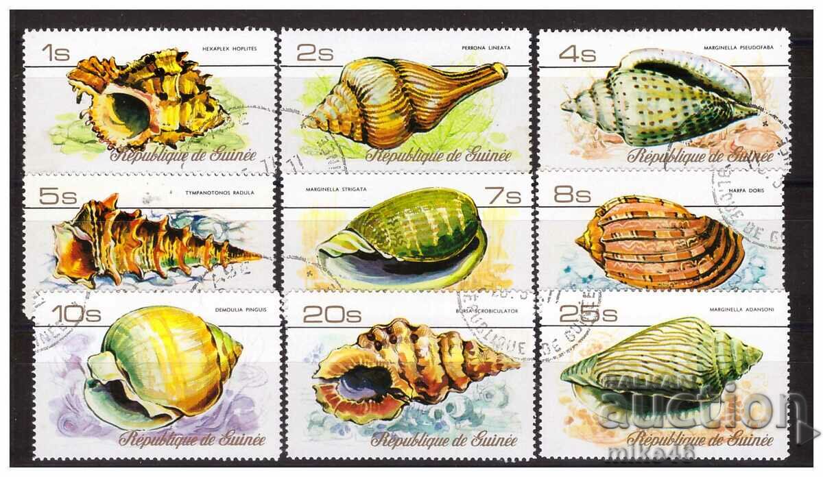 GUINEA 1977 Shells series S.T.O.
