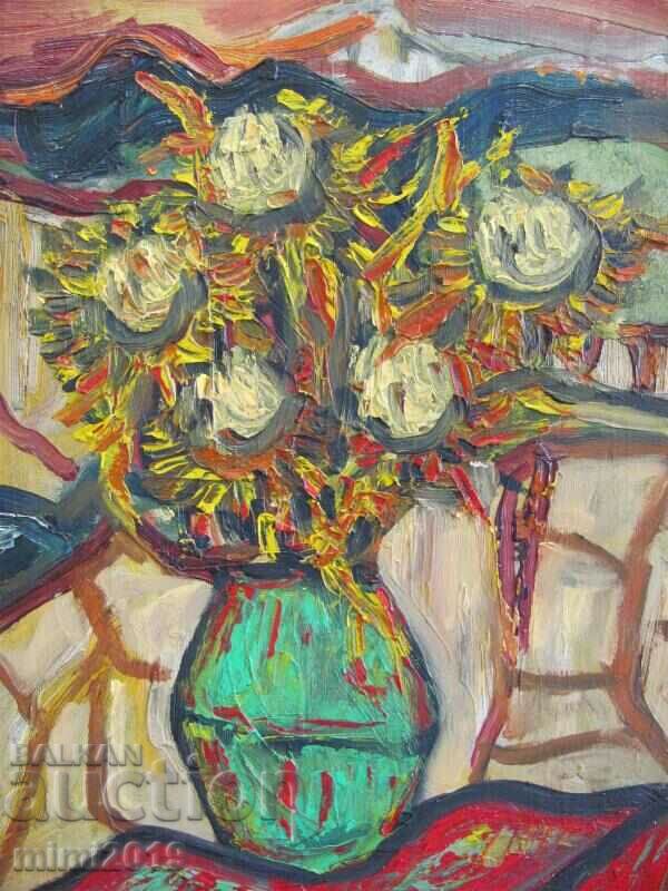 Painting Oil, Canvas, Signed 50x30 cm. with price 75.00 BGN | € 38.35 Painting Oil, Canvas, Signed 50x30 cm. with price 75.00 BGN | € 38.35