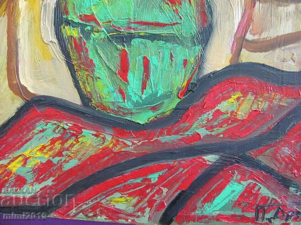 Delivery of Painting Oil, Canvas, Signed 50x30 cm. Delivery of Painting Oil, Canvas, Signed 50x30 cm.