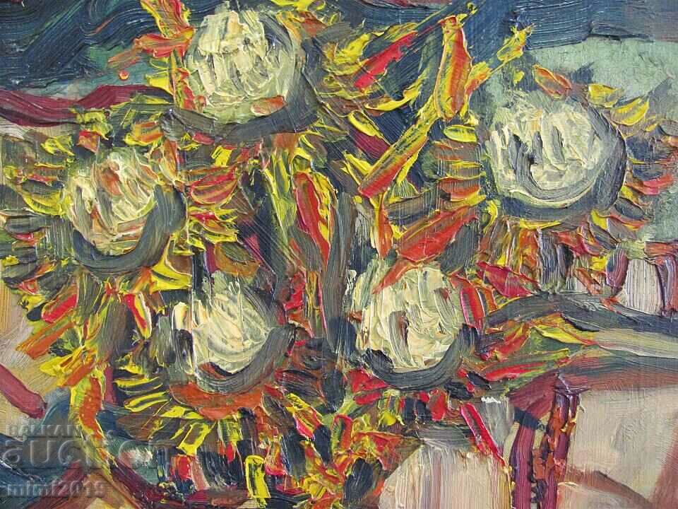 Painting Oil, Canvas, Signed 50x30 cm. - 5 Painting Oil, Canvas, Signed 50x30 cm. - 5