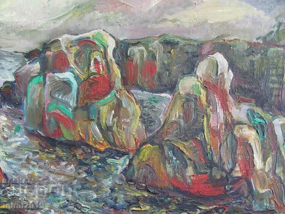 Delivery of Original Painting Oil, Canvas, Signed