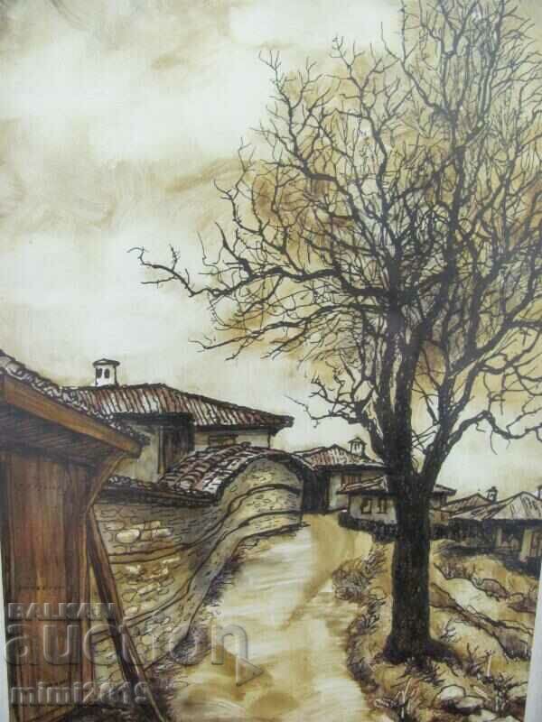 Painting by Artist Tsvetan Tsvetanov Mixed Media - 5