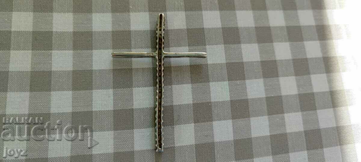 Delivery of SILVER CROSS PENDANT WITH ZIRCONIA 5.50 g/SAMPLE 925 Delivery of SILVER CROSS PENDANT WITH ZIRCONIA 5.50 g/SAMPLE 925
