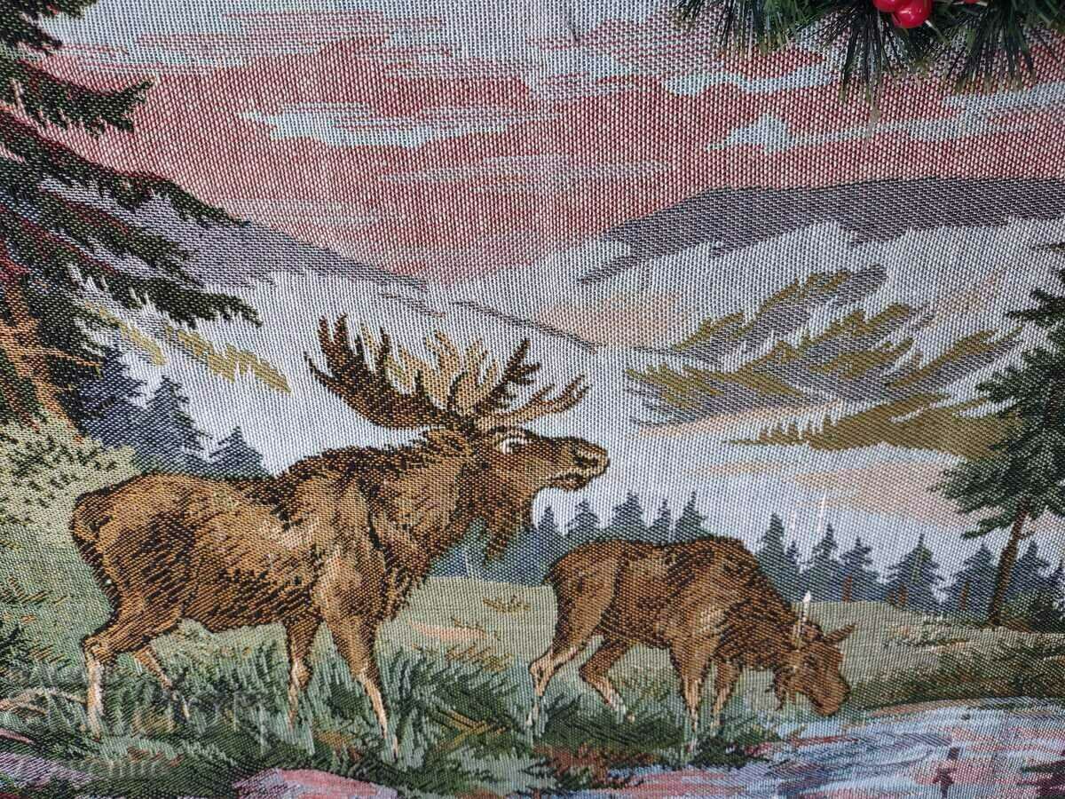 Delivery of PANEL, carpet, deer, very old, 24.11.2023 Delivery of PANEL, carpet, deer, very old, 24.11.2023