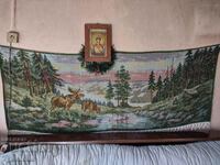 PANOU, covor, cerb, foarte vechi, 24.11.2023