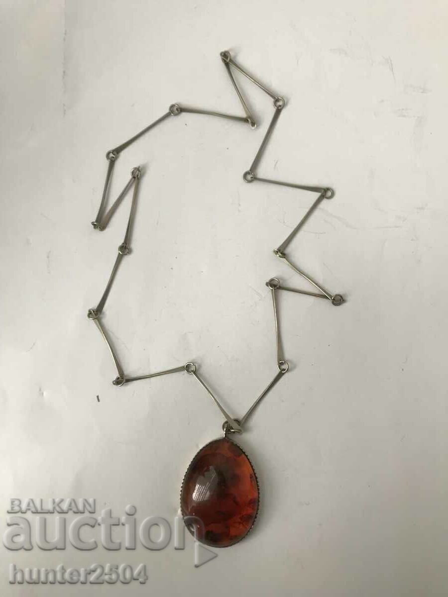 Necklace, necklace, necklace-amber70 cm, USSR