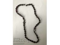 Colier, colier, colier-granat-41 cm