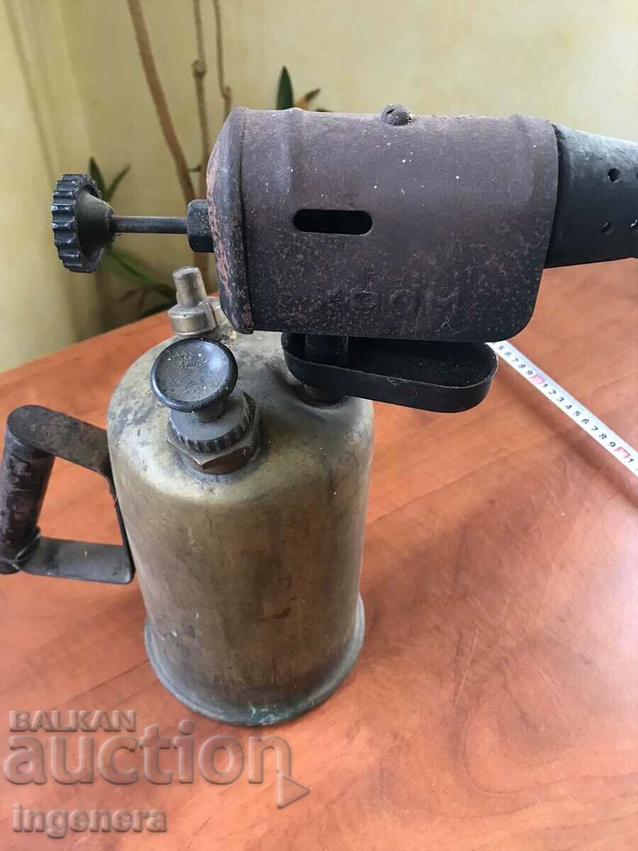 PETROL BURNER LAMP LARGE-"CHROME" - 6 PETROL BURNER LAMP LARGE-"CHROME" - 6