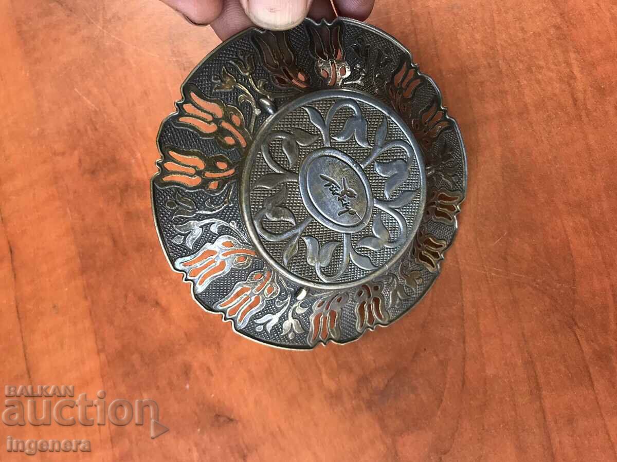 Delivery of DECORATIVE PLATE PLATE BRASS BRONZE