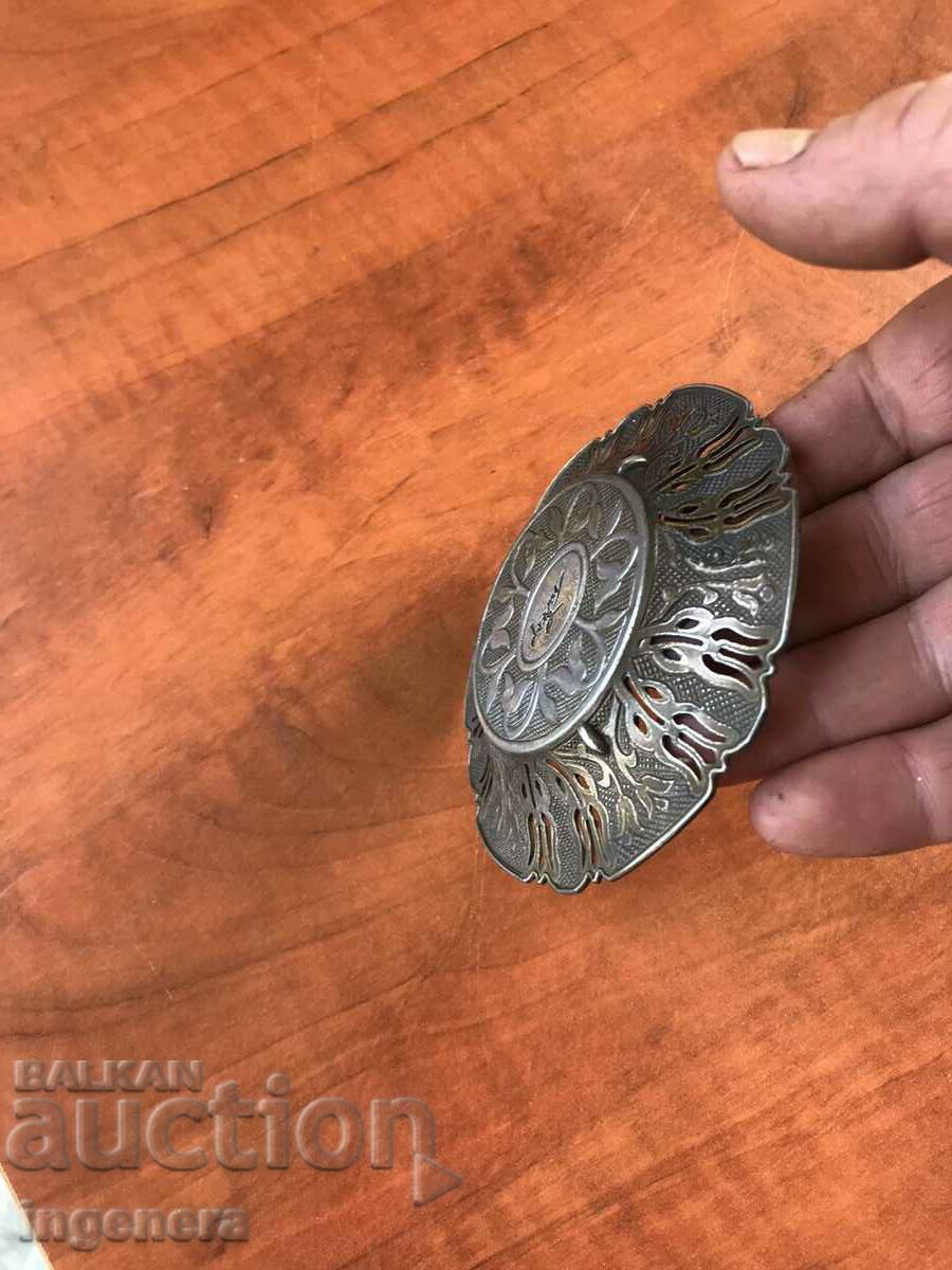 DECORATIVE PLATE PLATE BRASS BRONZE - 5