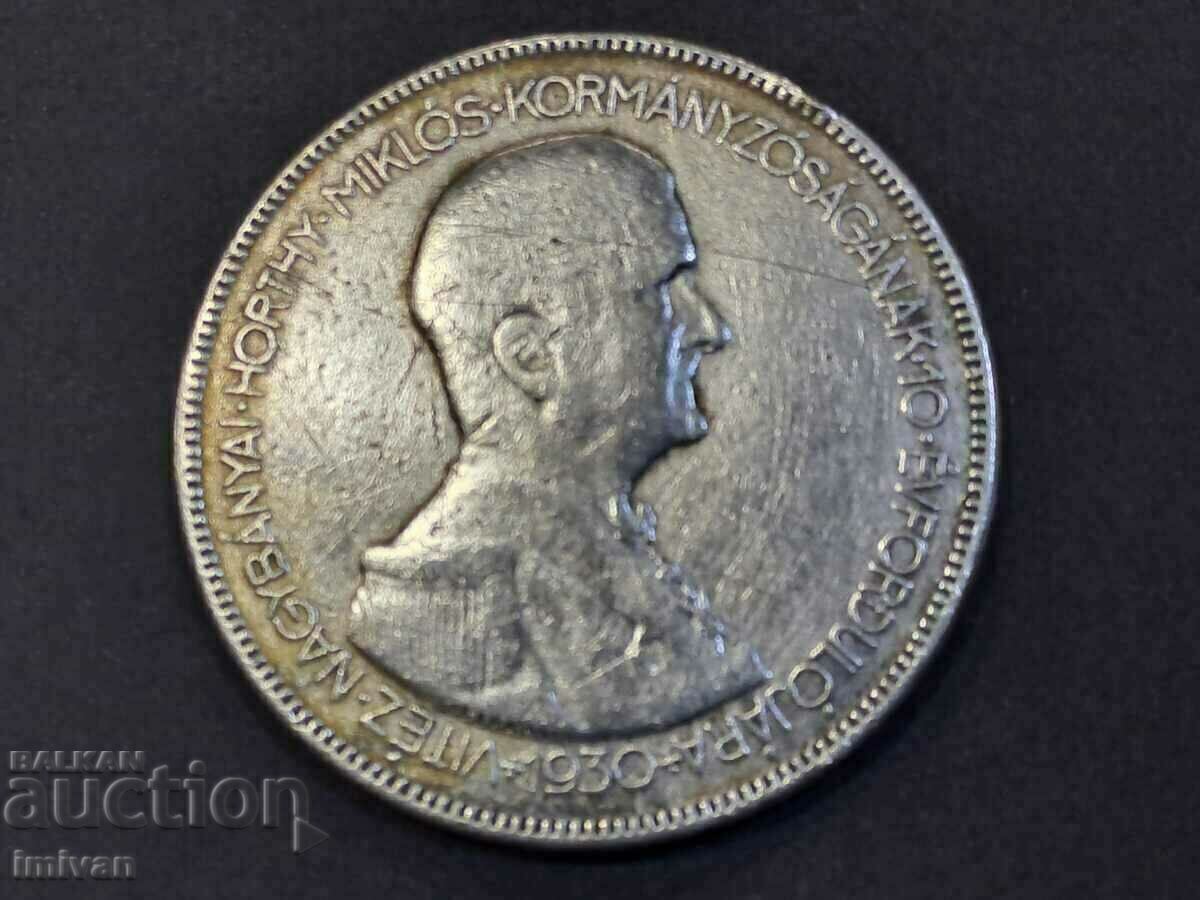 Hungary 5 pengo 1930