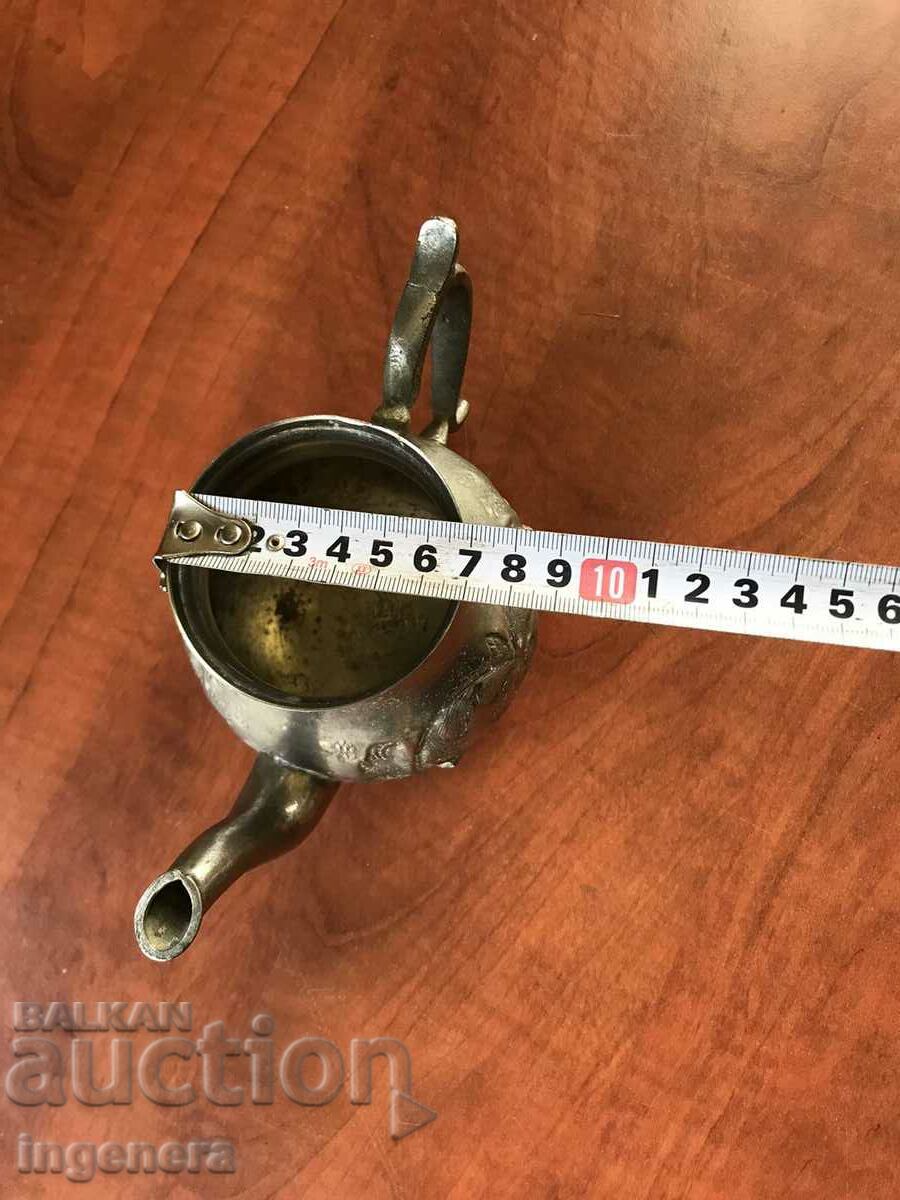 Auction JEZVE KETTLE COLORED METAL ORNAMENTS MARKING-450 ML Auction JEZVE KETTLE COLORED METAL ORNAMENTS MARKING-450 ML