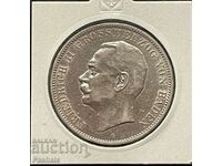 Германия 5 марки 1913 г. Баден.  Рядка .