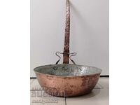 Renaissance copper pan, copper, tray, copper vessel
