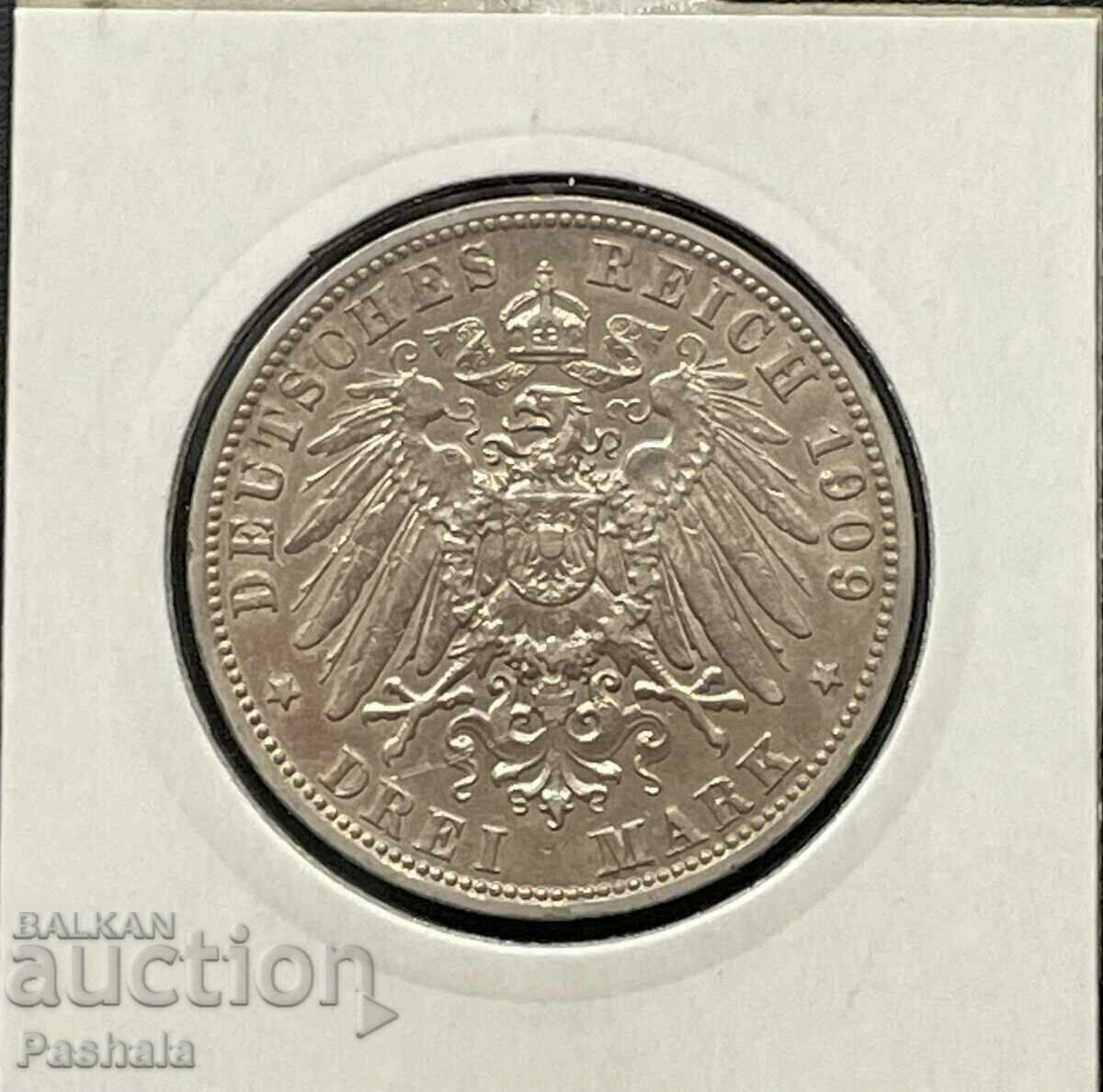 Germany 3 stamps 1909 Bavaria. with price 100.00 BGN | € 51.13 Germany 3 stamps 1909 Bavaria. with price 100.00 BGN | € 51.13