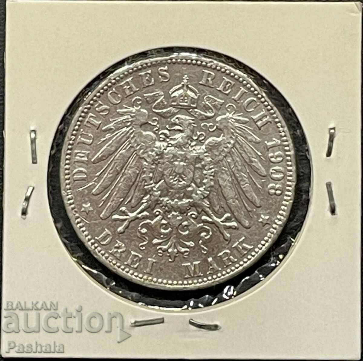 Γερμανία 3 γραμματόσημα 1908 Αμβούργο. με τιμή 90.00 BGN | € 46.02 Γερμανία 3 γραμματόσημα 1908 Αμβούργο. με τιμή 90.00 BGN | € 46.02