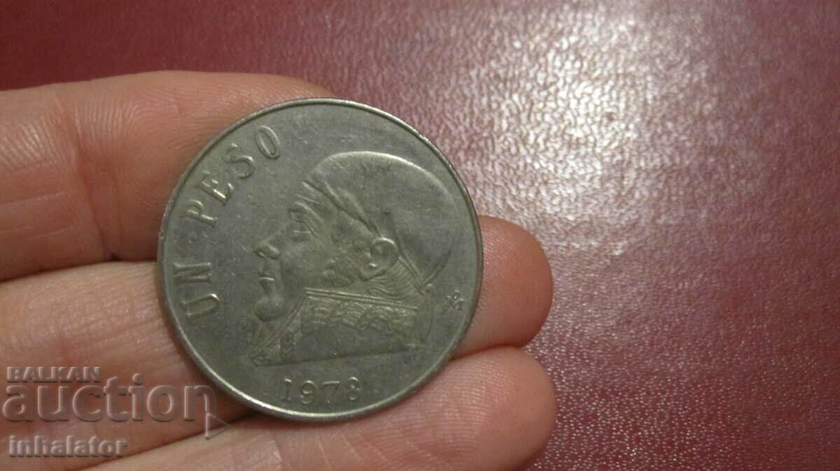 1 πέσο 1978 Μεξικό