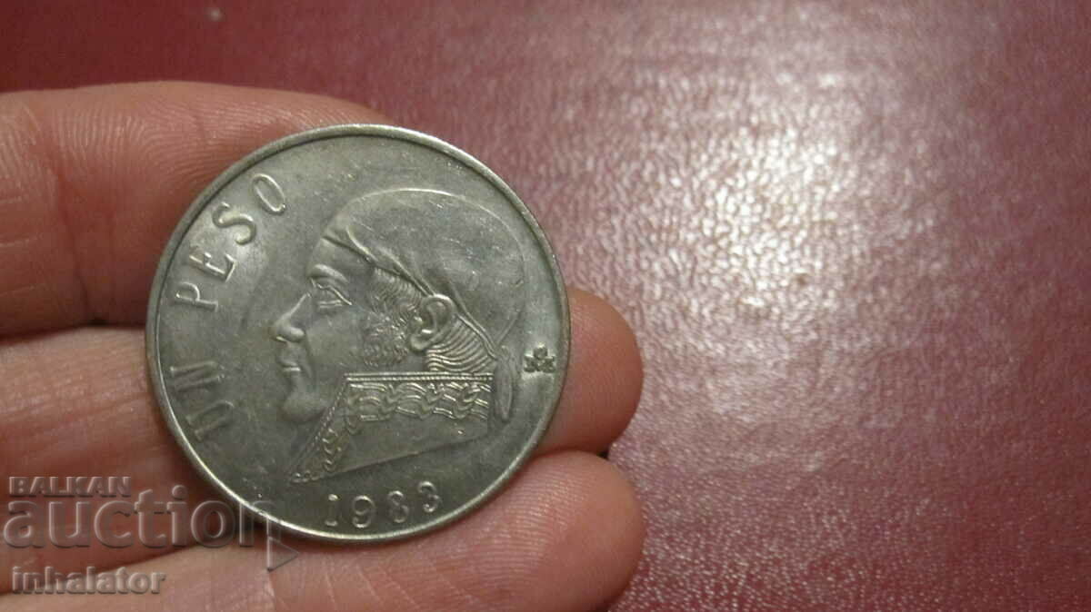 1 πέσο 1983 Μεξικό