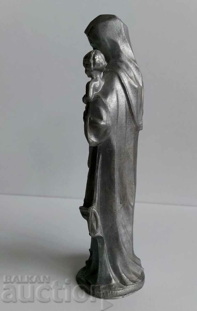 VIRGIN JESUS CHRIST VIRGIN MARY HEAVY FIGURE 0.820 GR - 5 VIRGIN JESUS CHRIST VIRGIN MARY HEAVY FIGURE 0.820 GR - 5