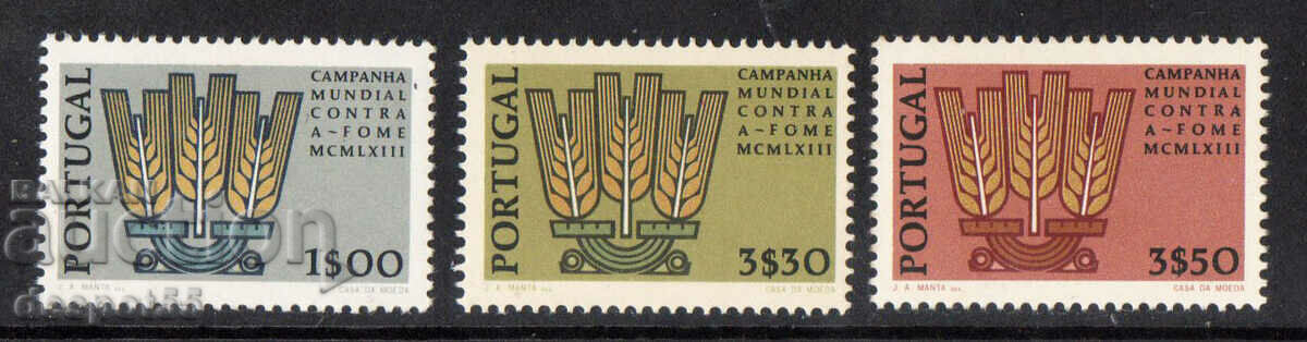 1963. Portugalia. Luptă împotriva foametei.