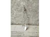 Old French silver coffee spoon